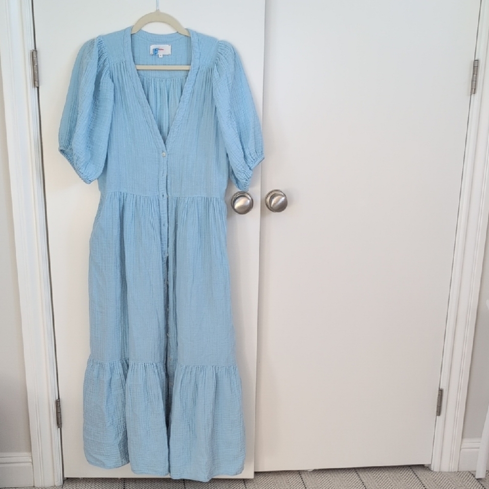 XiRENA Blue Maxi Dress